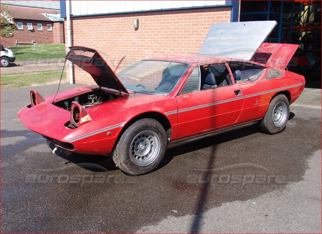 lamborghini urraco p250 / p250s con n/a, preparándose para el desmantelamiento #5