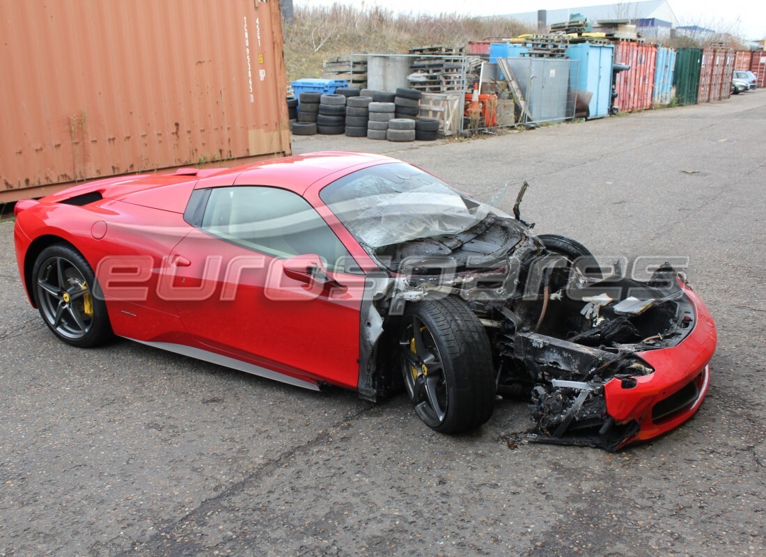 ferrari 458 spider (europe) con 2,793 miles, preparándose para desmantelar #6