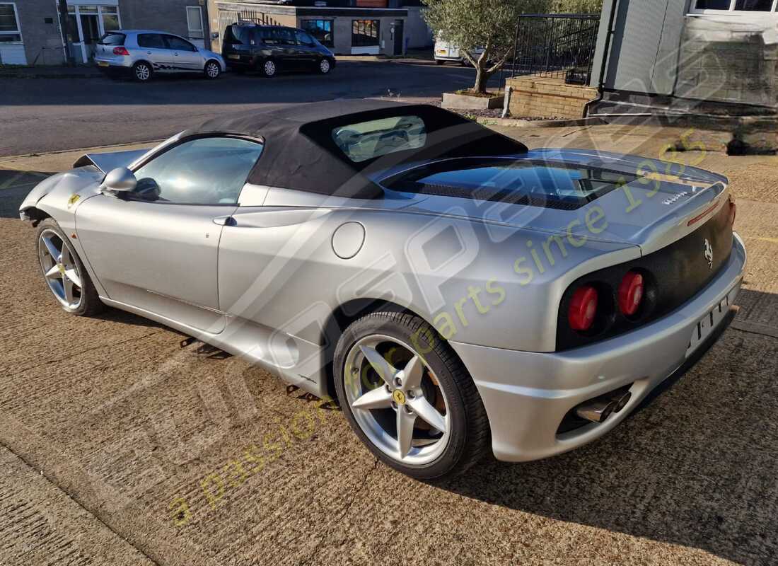 ferrari 360 spider con 24,759 miles, preparándose para desmantelar #3