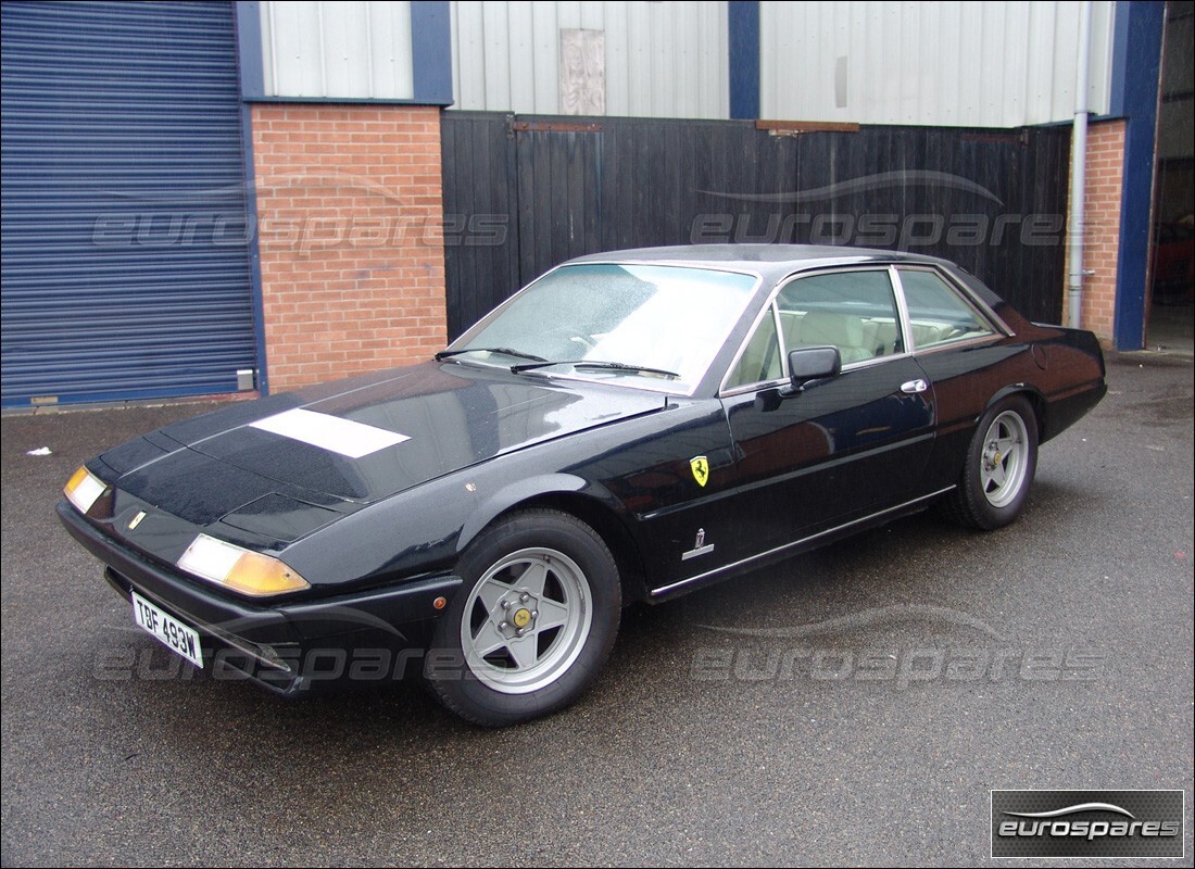 ferrari 400i (1983 mechanical) con 63,579 miles, preparándose para desmantelar #3