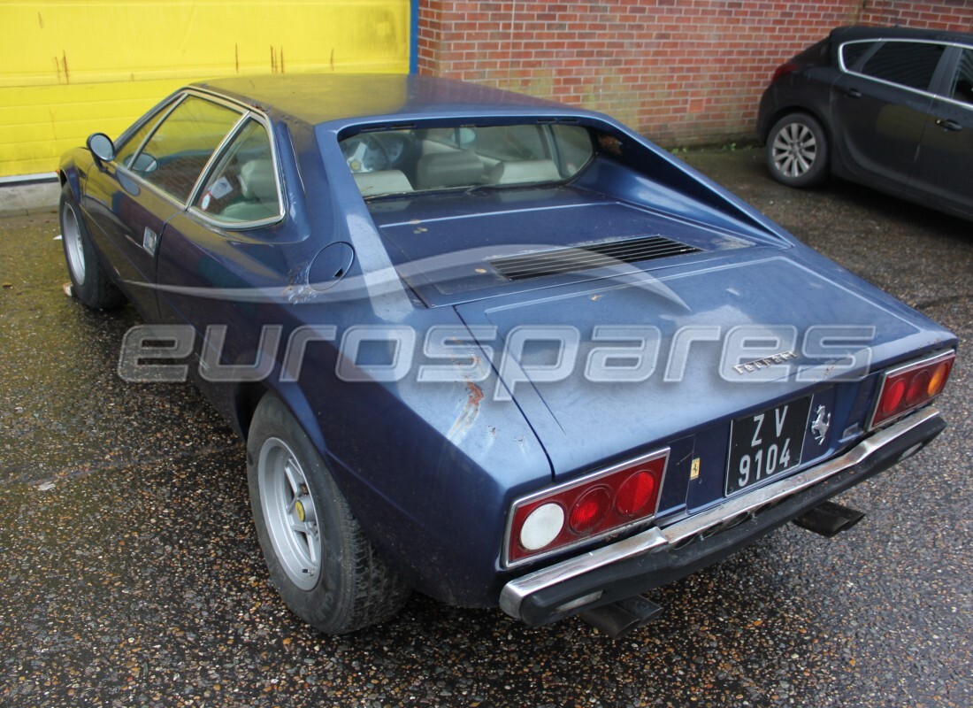 ferrari 308 gt4 dino (1979) con 37,003 miles, preparándose para desmantelar #3