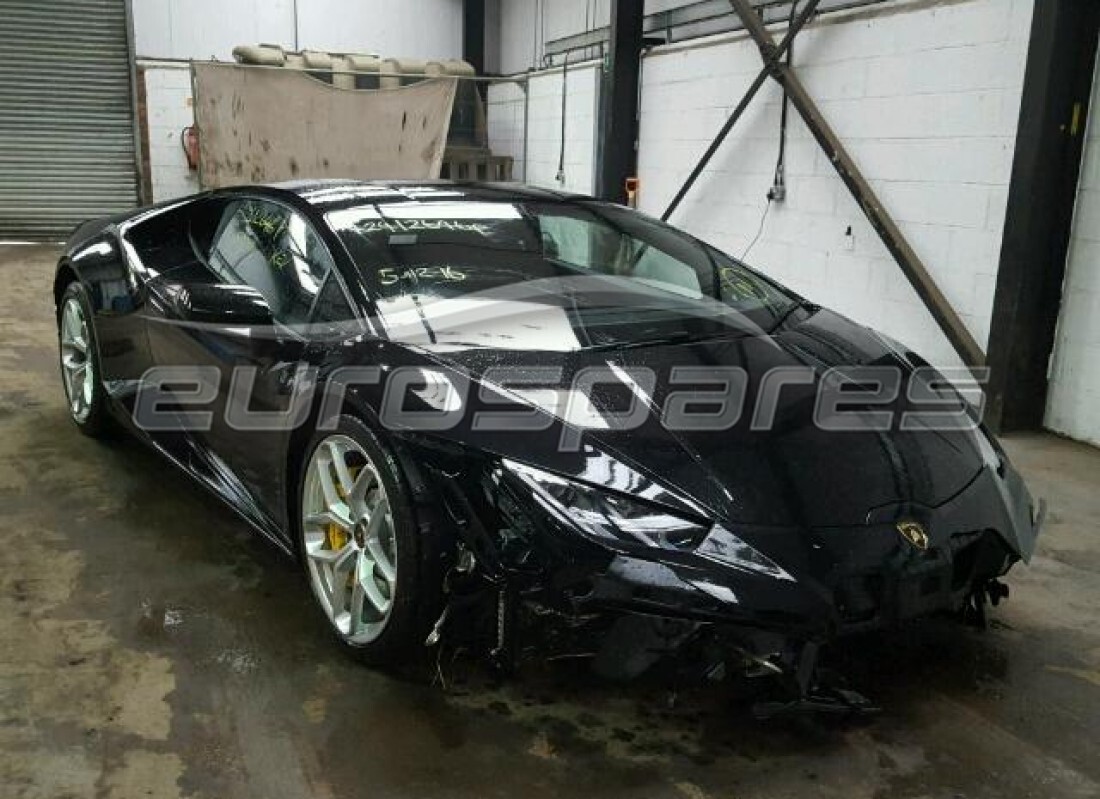 lamborghini lp580-2 coupe (2016) con 1,411 miles, preparándose para desmantelar #2