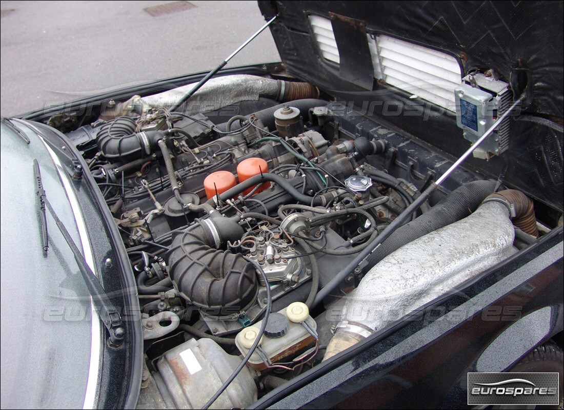ferrari 400i (1983 mechanical) con 63,579 miles, preparándose para desmantelar #7