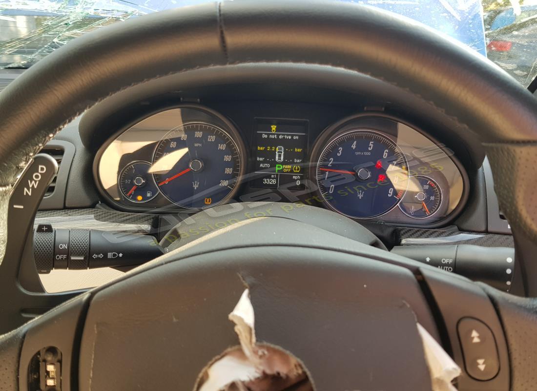 maserati granturismo s (2018) con 3,326 miles, preparándose para desmantelar #9
