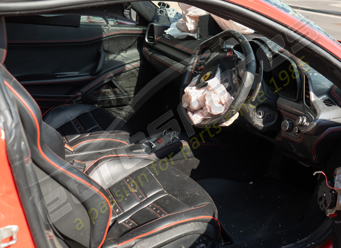 ferrari 458 italia (rhd) con menos de 20k tbc, en preparación para el desmantelamiento #9