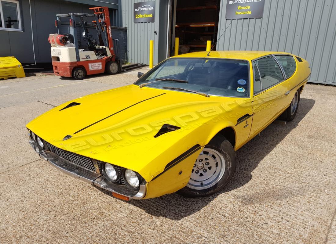 lamborghini espada preparándose para el desmantelamiento en eurospares