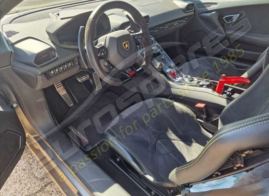 lamborghini lp610-4 spyder (2017) con 21,701 kilómetros, en preparación para desmantelamiento #9