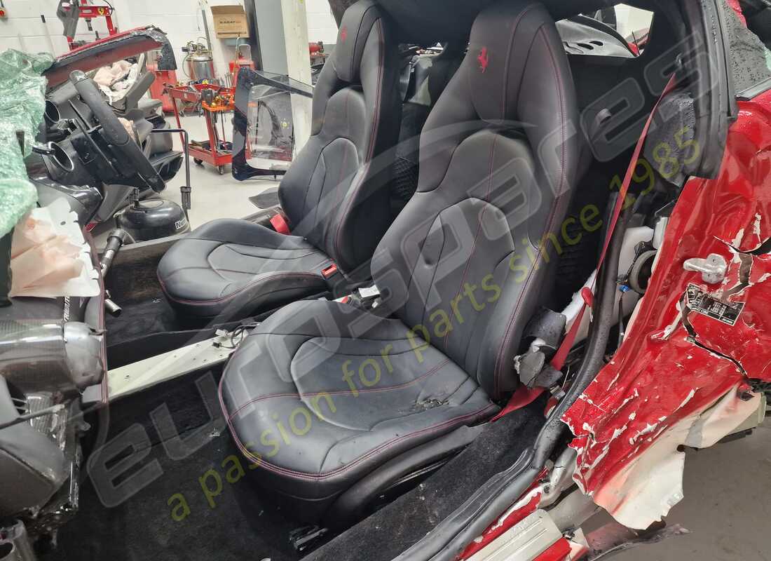 ferrari f8 tributo con 1,820 miles, preparándose para desmantelar #11