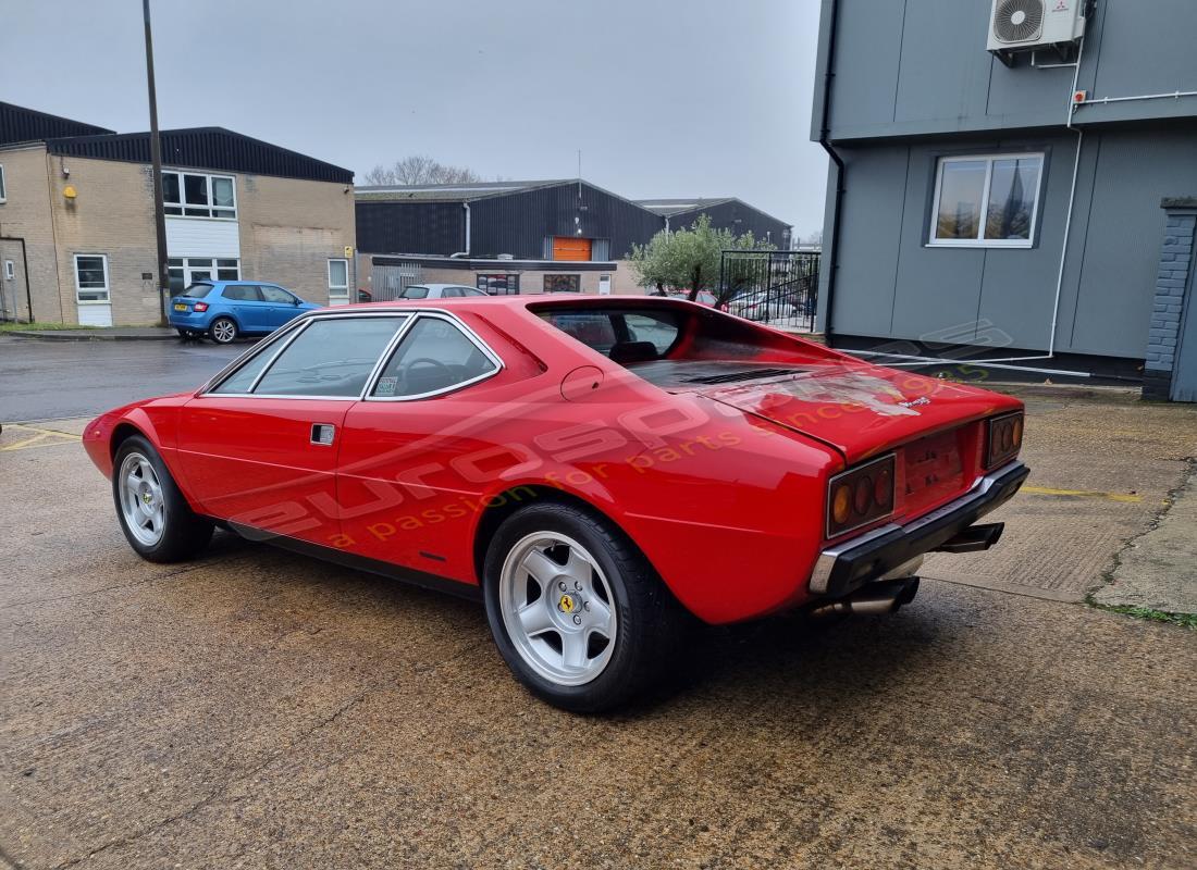 ferrari 308 gt4 dino (1979) con 33,479 miles, preparándose para desmantelar #3