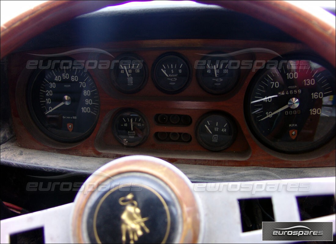 lamborghini espada con 44,000 miles, preparándose para desmantelar #4