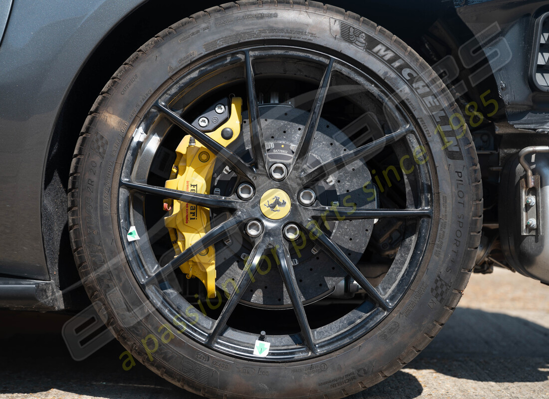 ferrari 812 gts con 620 millas, preparándose para el desmantelamiento de #27