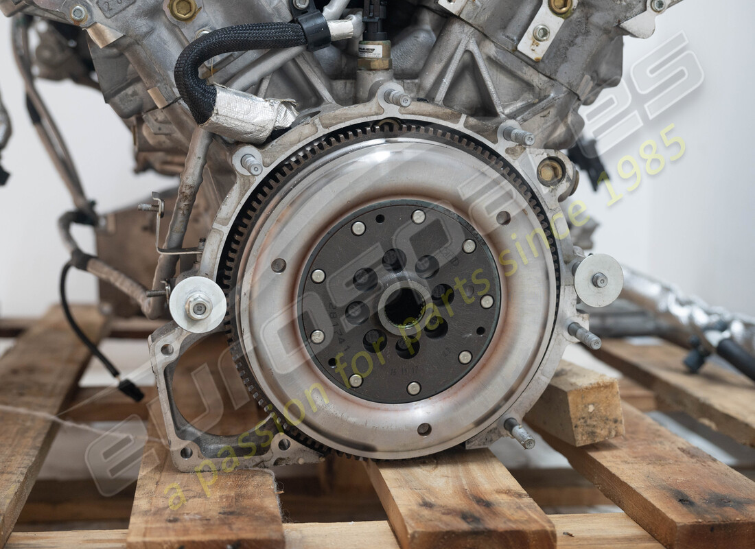 ferrari gtc4 lusso (rhd) motor preparándose para su desmontaje #8