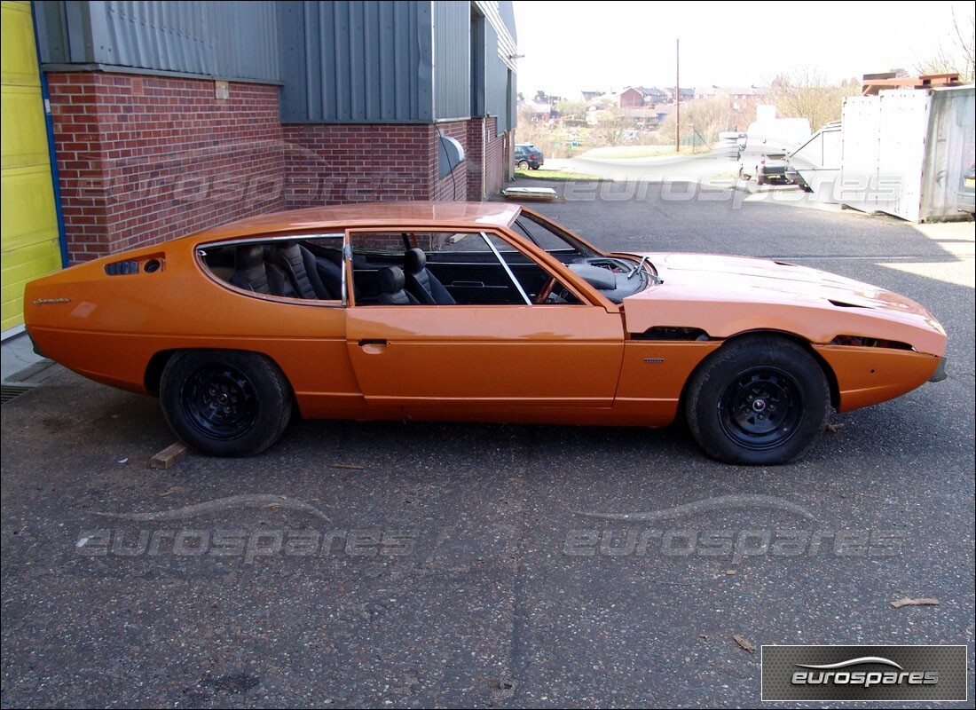 lamborghini espada con 44,000 miles, preparándose para desmantelar #9