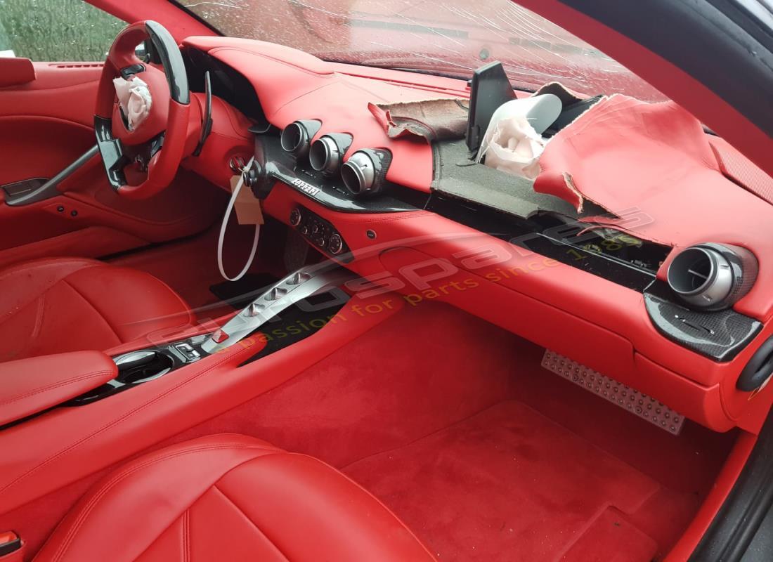ferrari f12 berlinetta (europe) con 6,608 kilómetros, en preparación para desmantelamiento #12