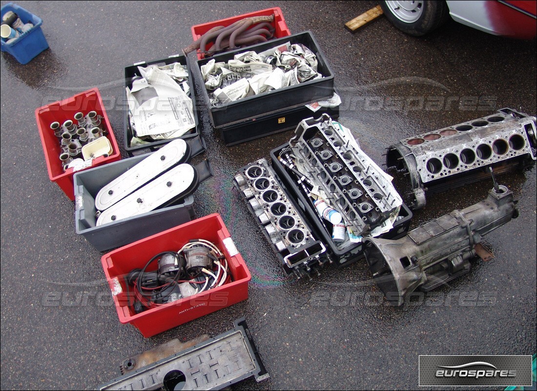 lamborghini espada con 57,416 miles, preparándose para desmantelar #10
