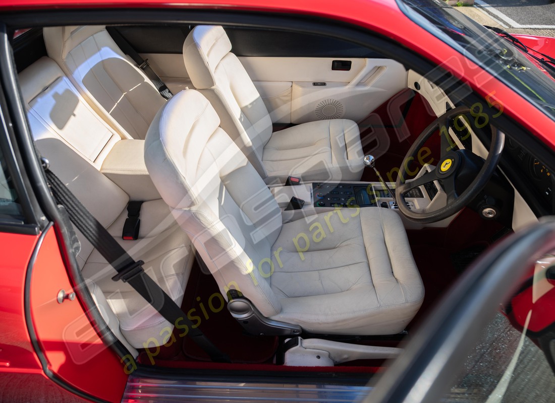 ferrari mondial 3.2 qv (1987) con 83223, preparándose para desmantelar #10