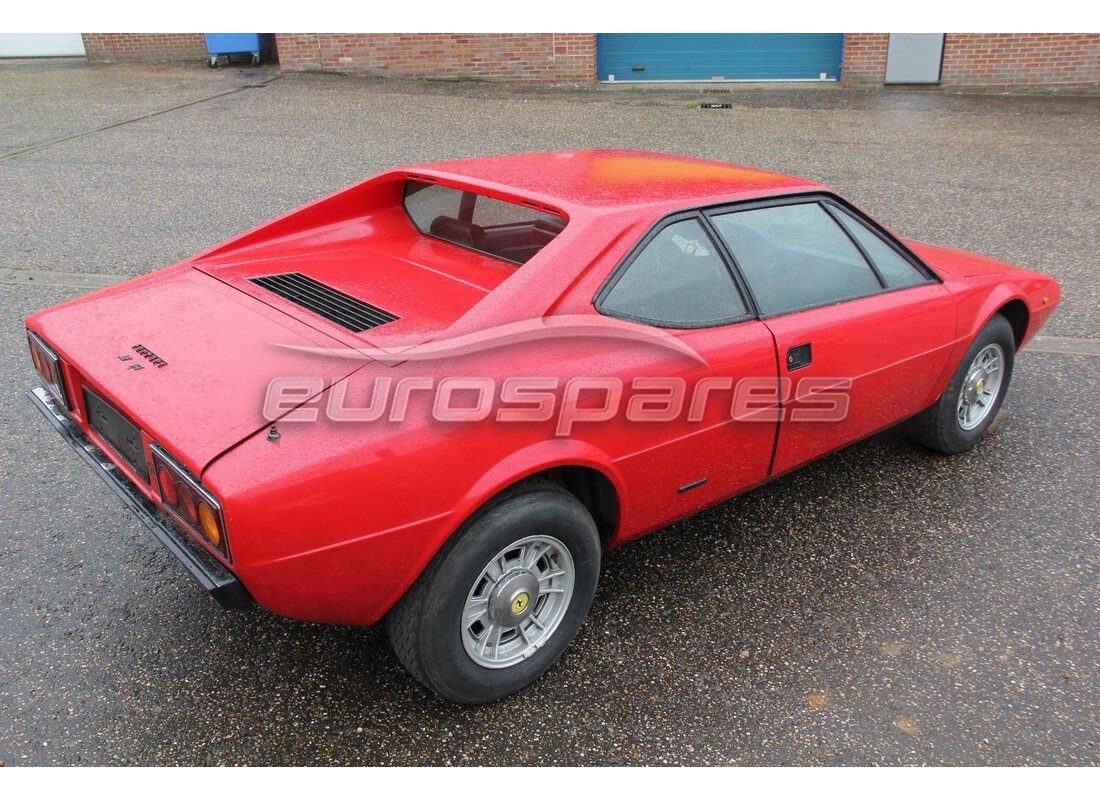 ferrari 308 gt4 dino (1976) con 4,173 kilómetros, en preparación para desmantelamiento #4