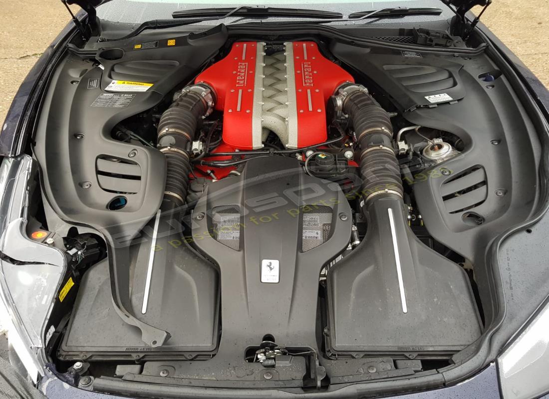 ferrari gtc4 lusso (rhd) con 9,275 miles, preparándose para desmantelar #14