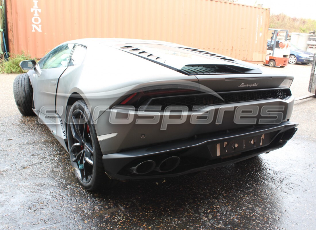 lamborghini 2016 (lp610-4 coupe) con 3,806 miles, preparándose para desmantelar #4