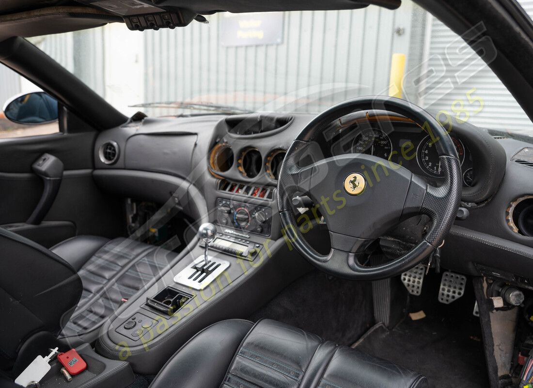 ferrari 550 maranello con 122523, preparándose para desmantelar #14