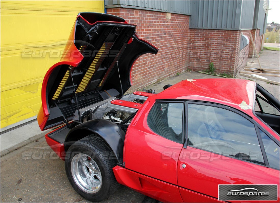 ferrari 512 bb con 15,936 miles, preparándose para desmantelar #4