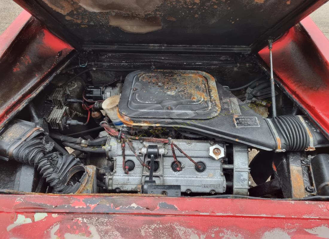 ferrari 308 gt4 dino (1979) con 33,479 miles, preparándose para desmantelar #14