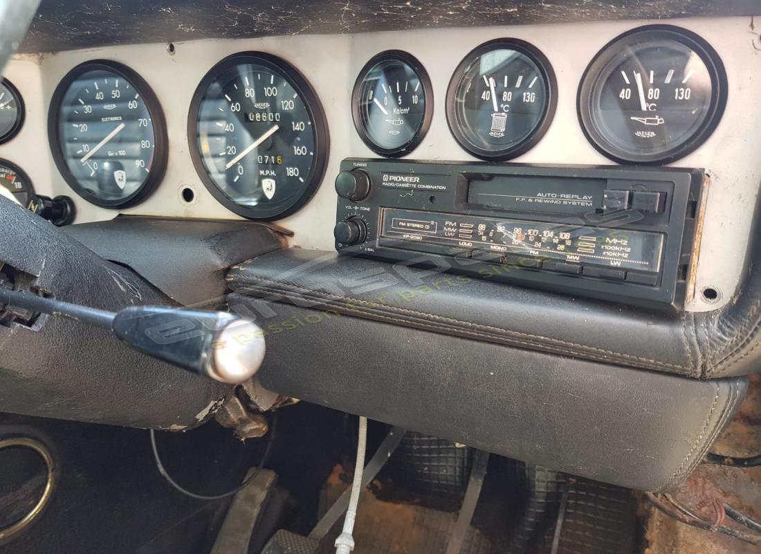 lamborghini espada con 63,018 miles, preparándose para desmantelar #13