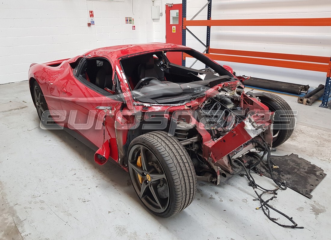 ferrari 458 italia (europe) con 22,883 miles, preparándose para desmantelar #8