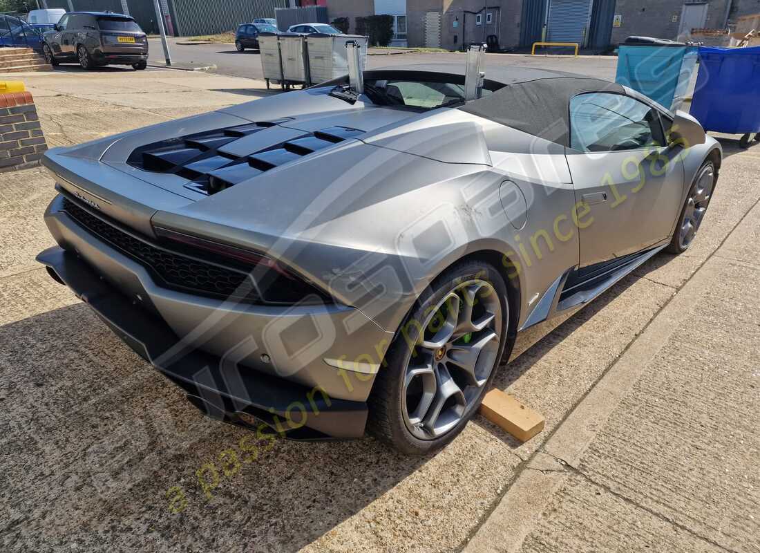 lamborghini 2017 (lp610-4 spyder) con 21,701 kilómetros, en preparación para desmantelamiento #5
