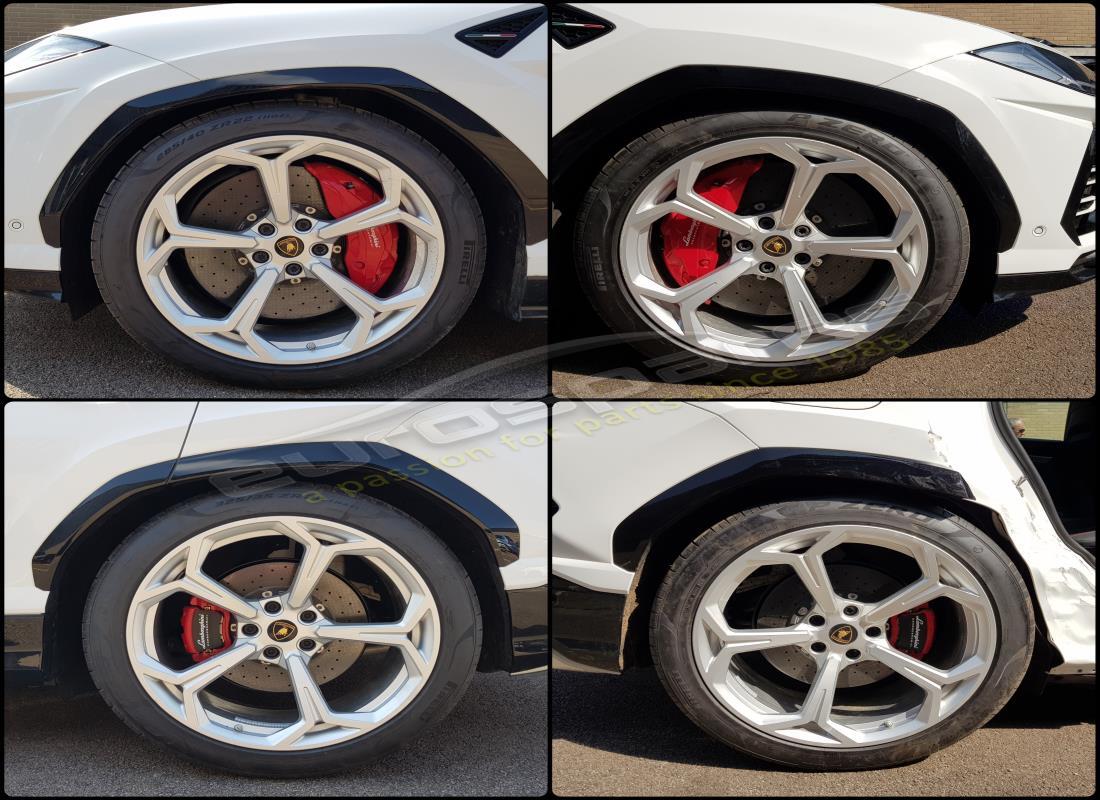 lamborghini urus (2019) con 200 millas, preparándose para el desmantelamiento de #8
