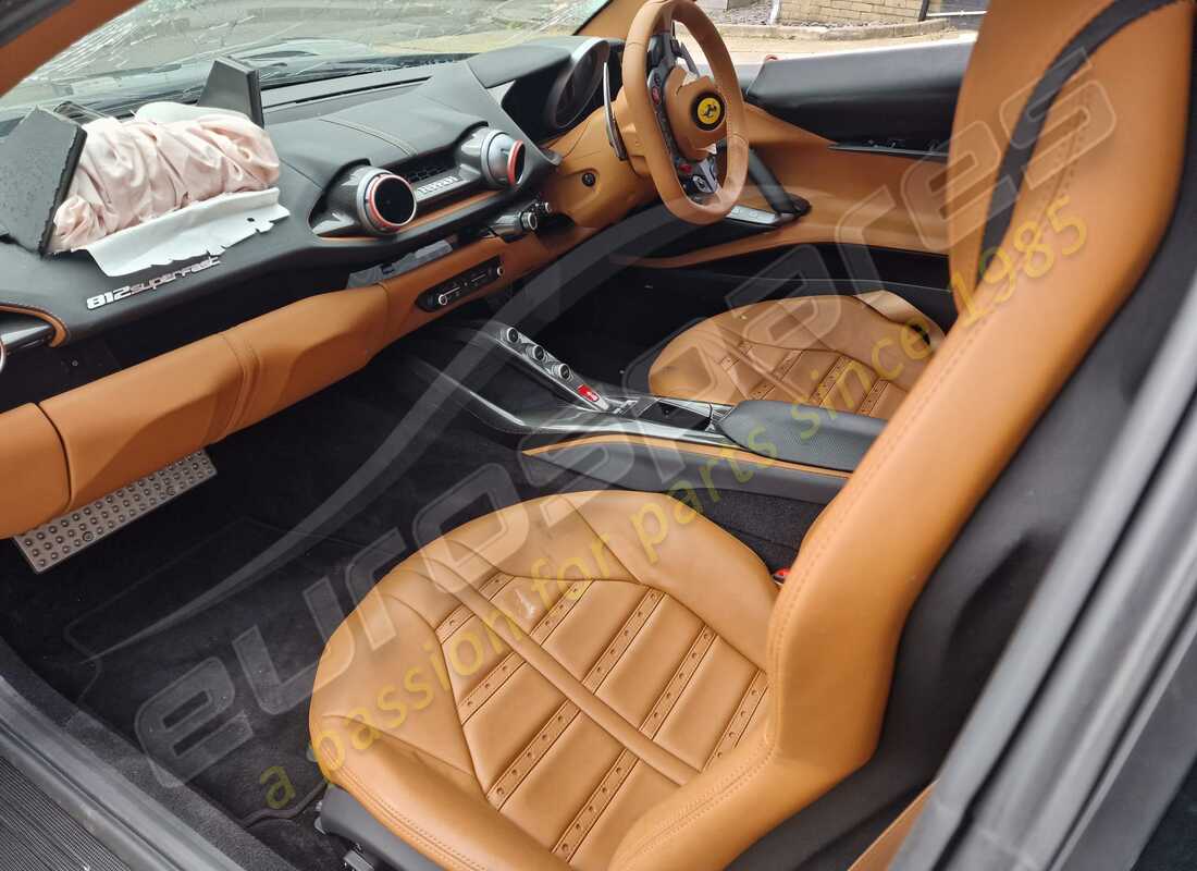 ferrari 812 superfast (rhd) con 4,073 miles, preparándose para desmantelar #10