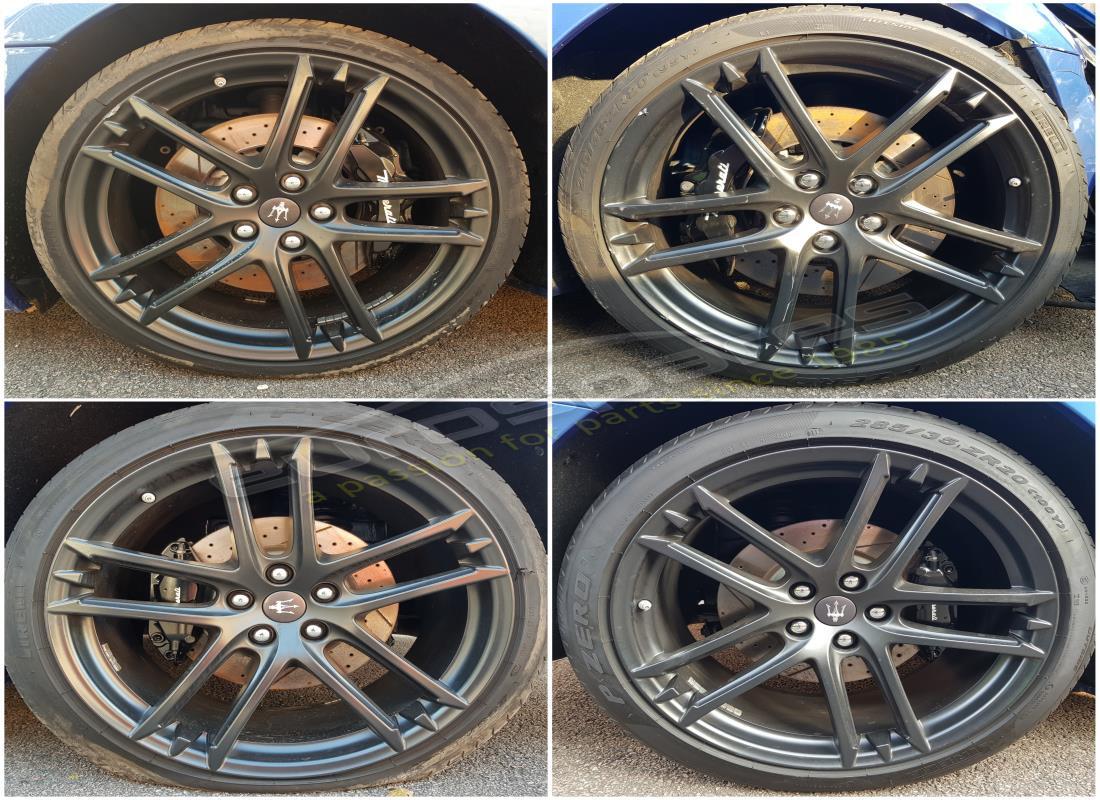 maserati granturismo s (2018) con 3,326 miles, preparándose para desmantelar #18
