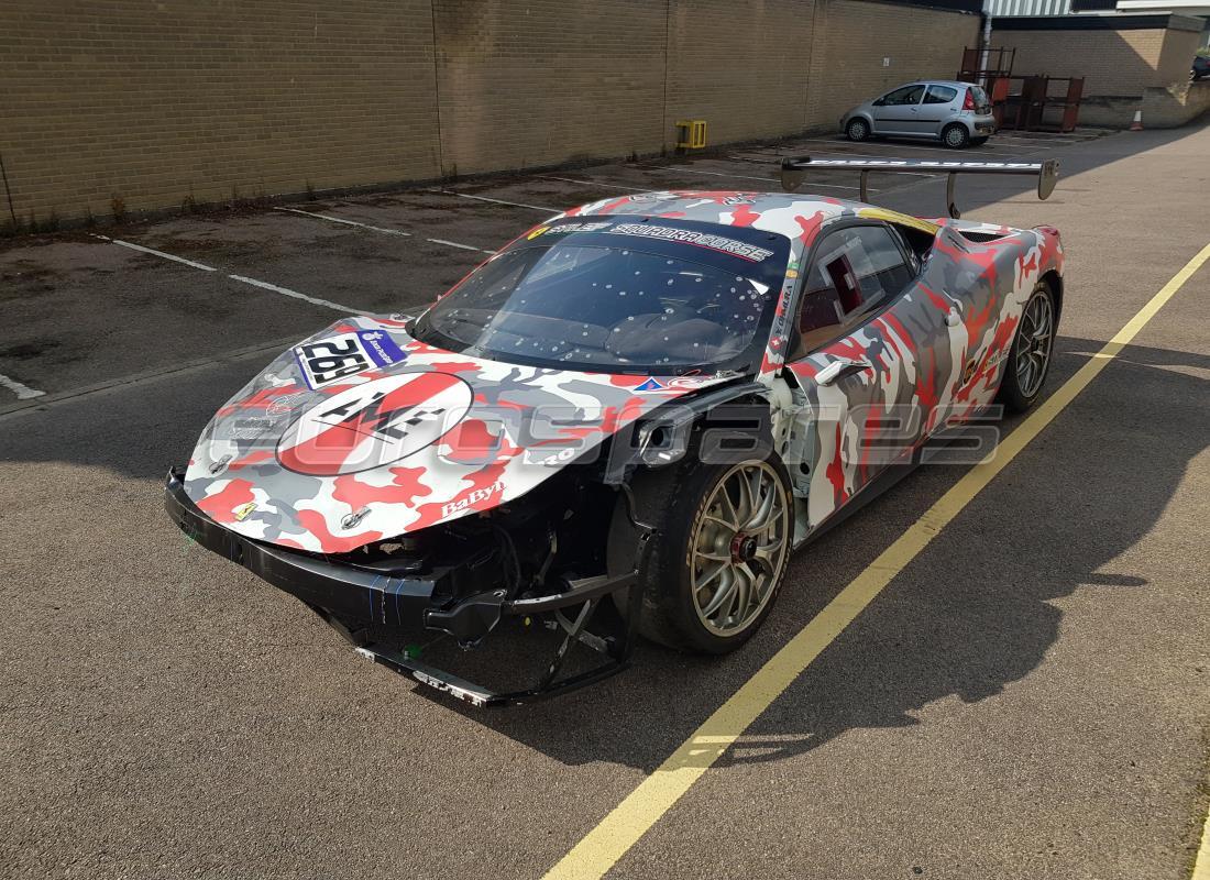ferrari 458 challenge con desconocido, preparándose para desmantelar #1