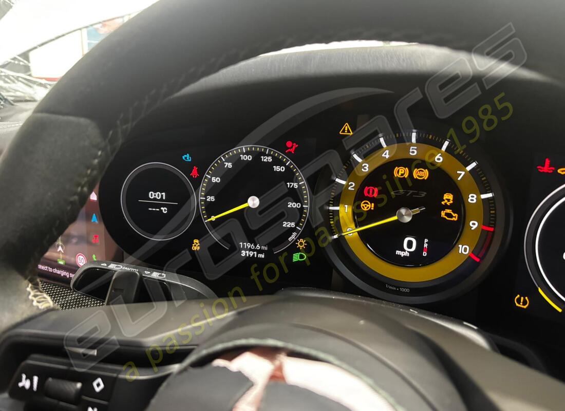 porsche 2023 (992-1 gt3/rs/st) con 3191 millas, preparándose para el desmantelamiento #13