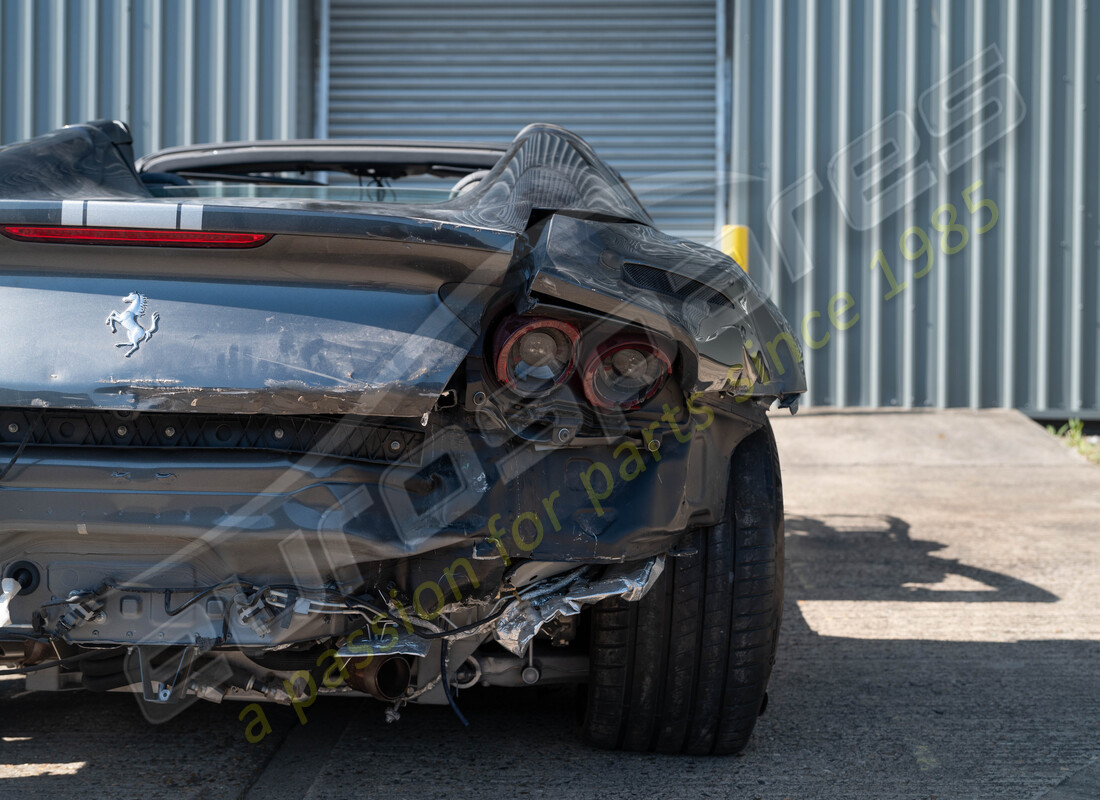 ferrari 812 gts con 620 millas, preparándose para el desmantelamiento de #23