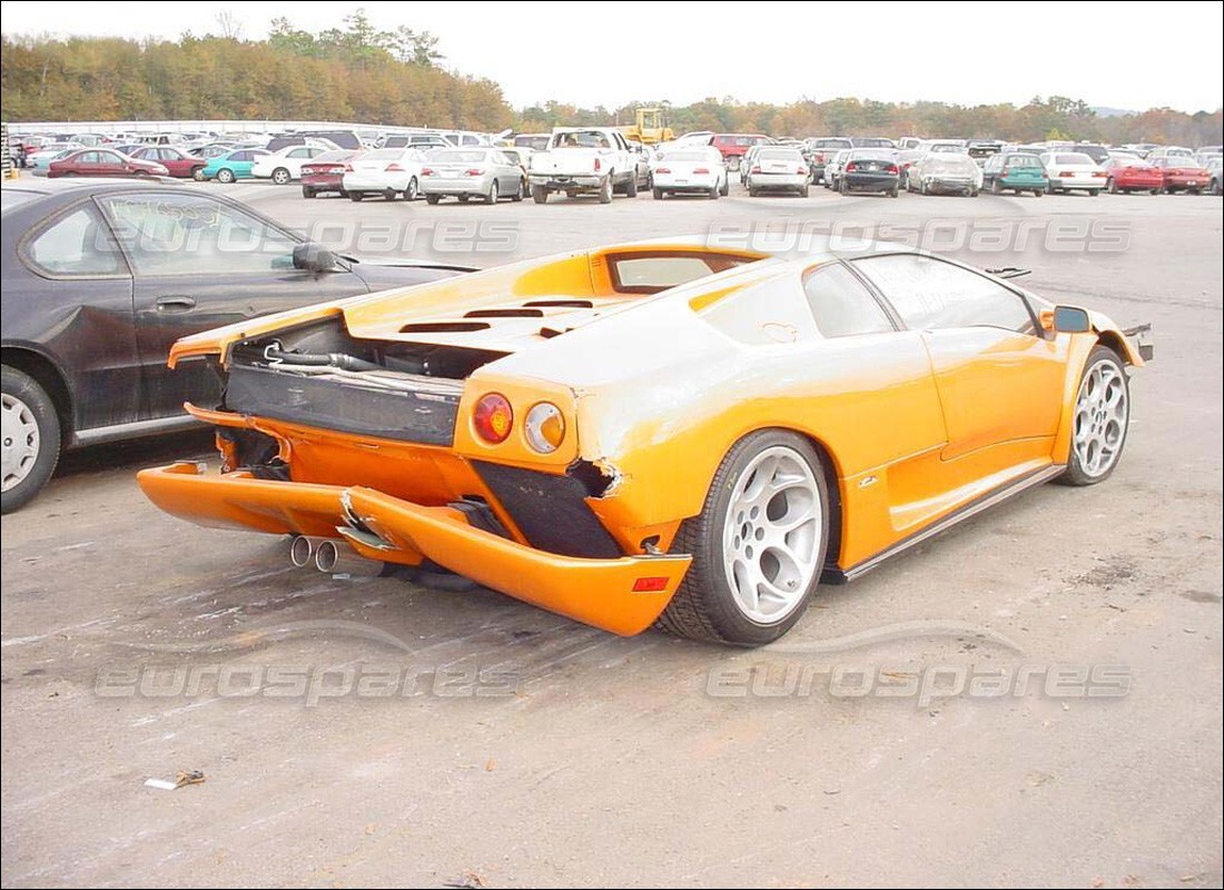 lamborghini diablo 6.0 (2001) con 4,000 miles, preparándose para desmantelar #2