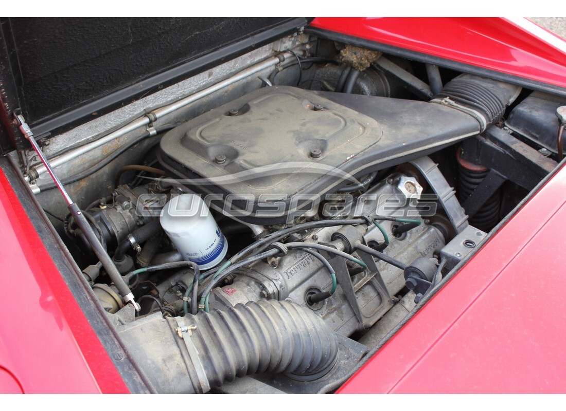 ferrari 208 gt4 dino (1975) con 25,066 kilómetros, en preparación para desmantelamiento #10
