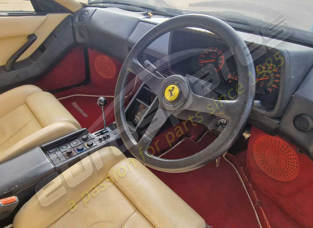 ferrari testarossa (1990) con 35,976 miles, preparándose para desmantelar #12