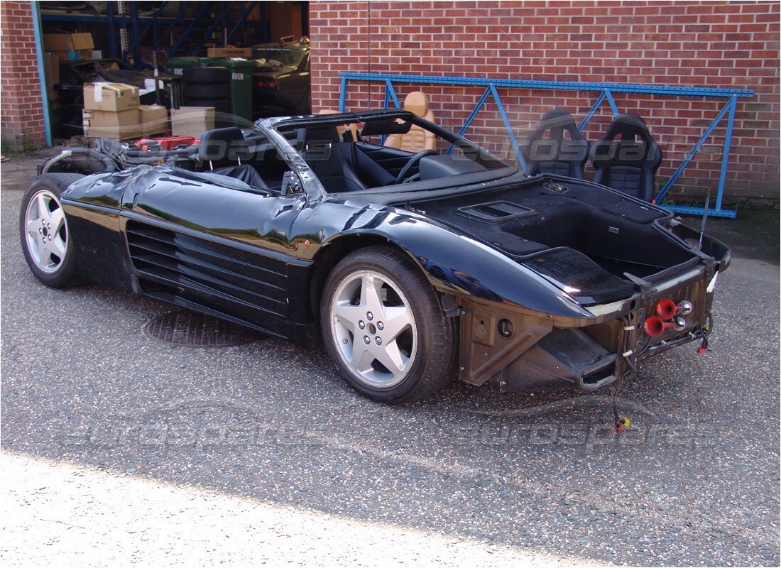 ferrari 348 (1993) tb / ts con 70,473 kilómetros, en preparación para desmantelamiento #6