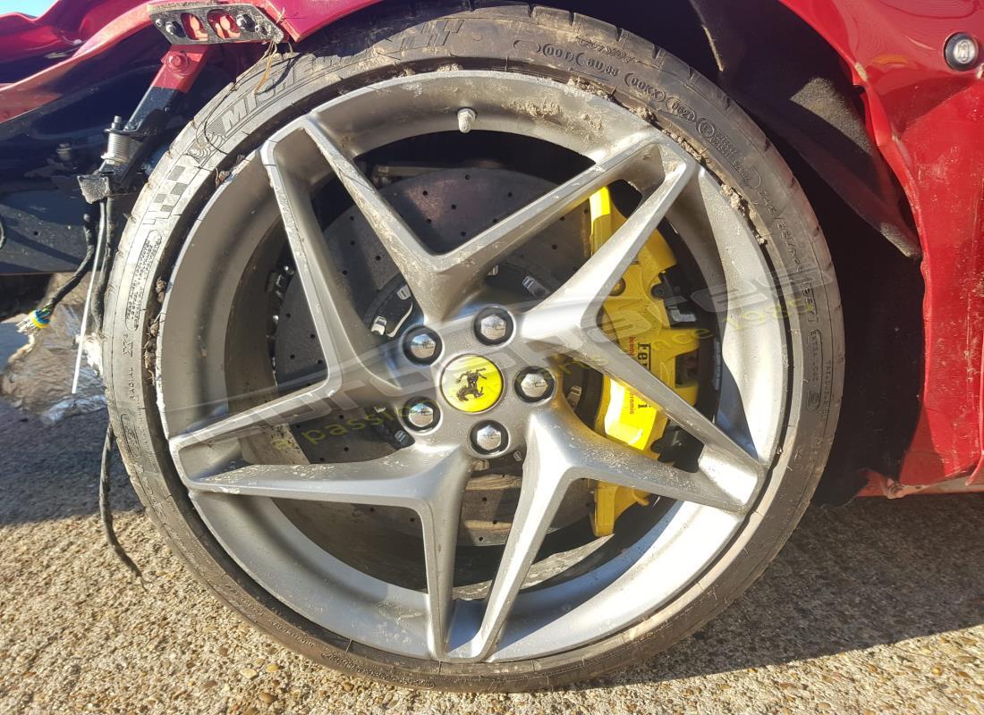 ferrari f8 spider con 940 millas, preparándose para el desmantelamiento #18