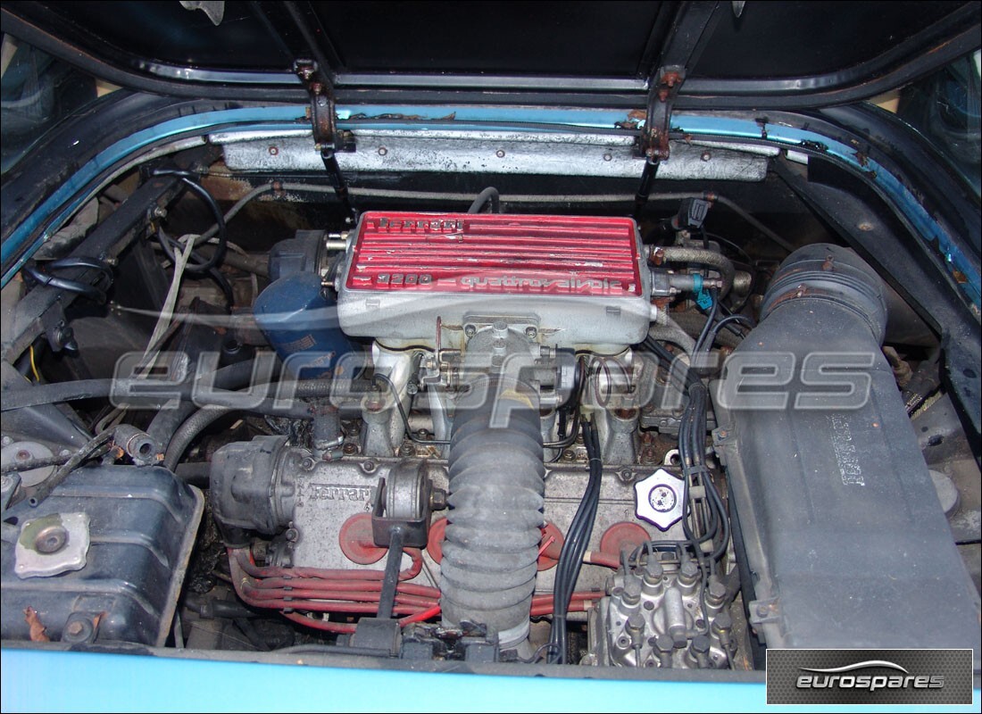 ferrari mondial 3.2 qv (1987) con 72,000 miles, preparándose para desmantelar #6