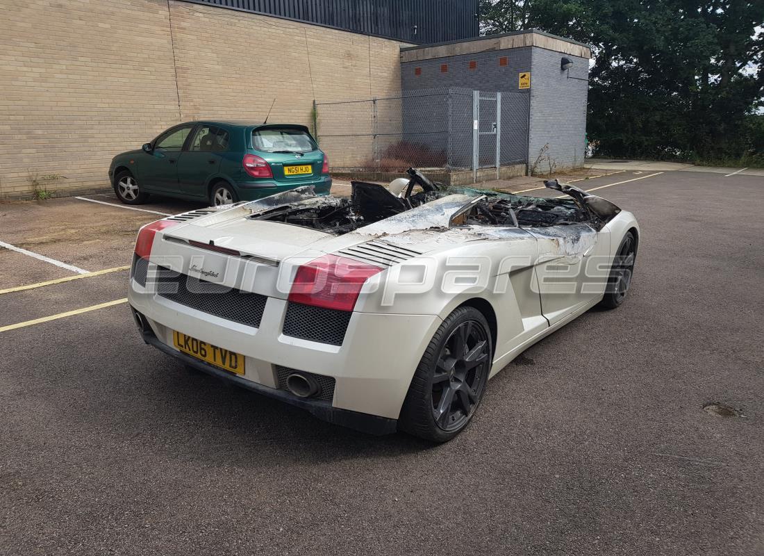 lamborghini gallardo coupe (2006) con desconocido, preparándose para desmantelar #5