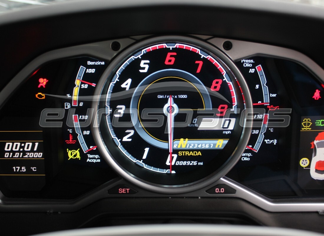 lamborghini 2014 (lp700-4 coupe) con 8,926 miles, preparándose para desmantelar #6