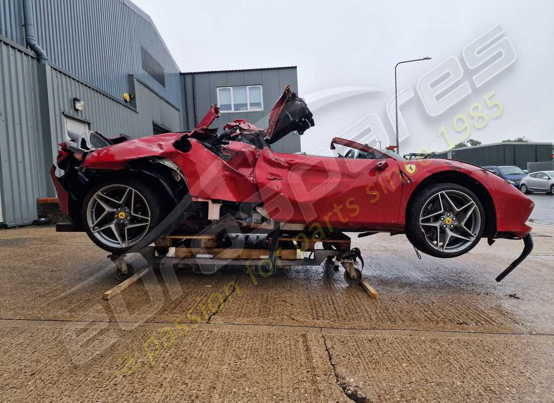 ferrari f8 tributo con 1,820 miles, preparándose para desmantelar #6