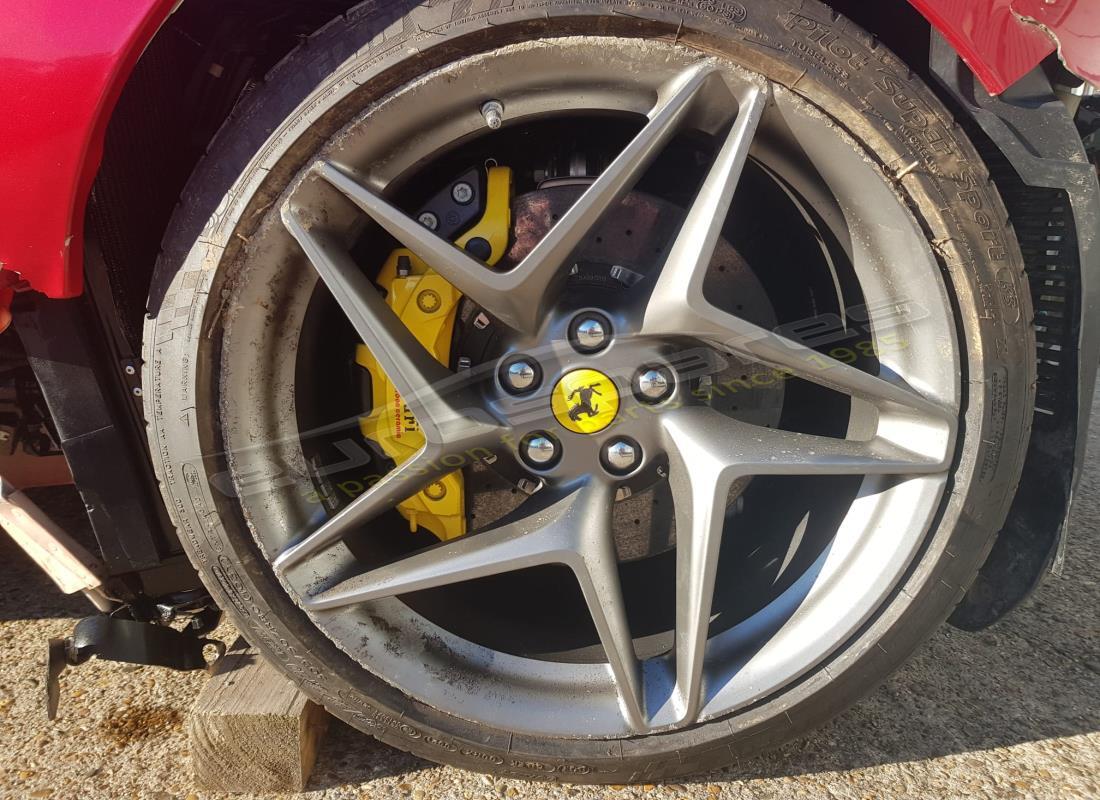 ferrari f8 spider con 940 millas, preparándose para el desmantelamiento #19