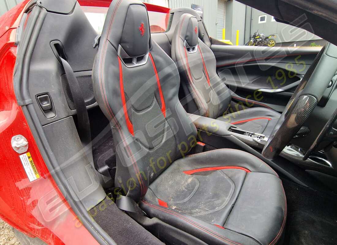 ferrari 296 gts con 2525 millas, preparándose para el desmantelamiento de #10