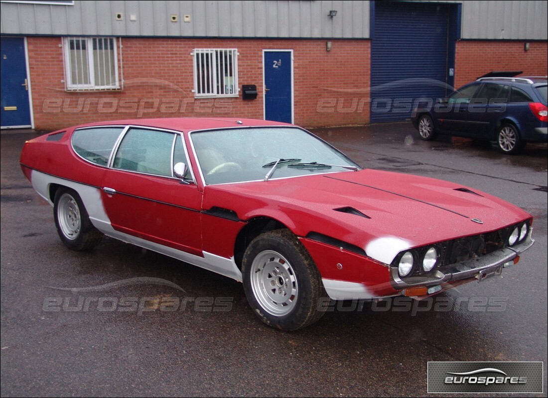 lamborghini espada con 57,416 miles, preparándose para desmantelar #3