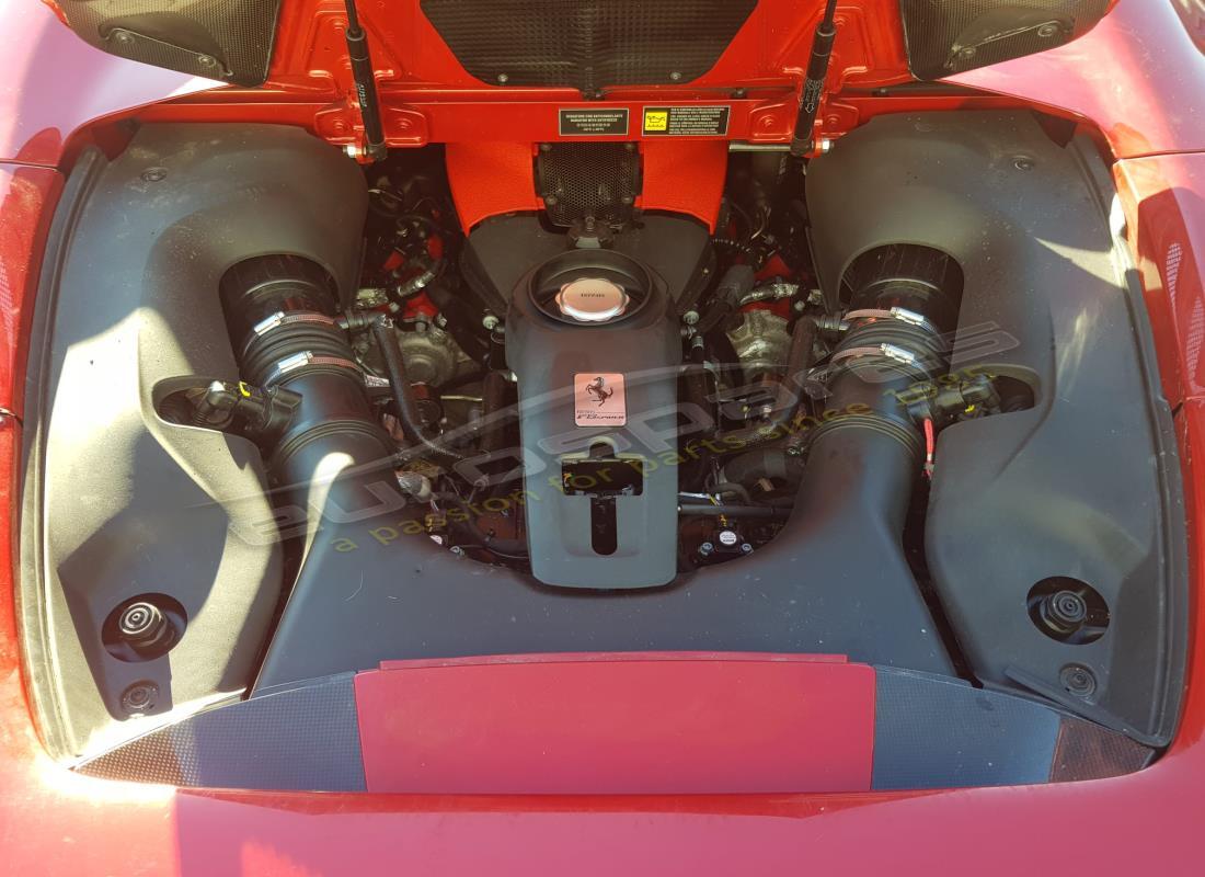 ferrari f8 spider con 940 millas, preparándose para el desmantelamiento #14