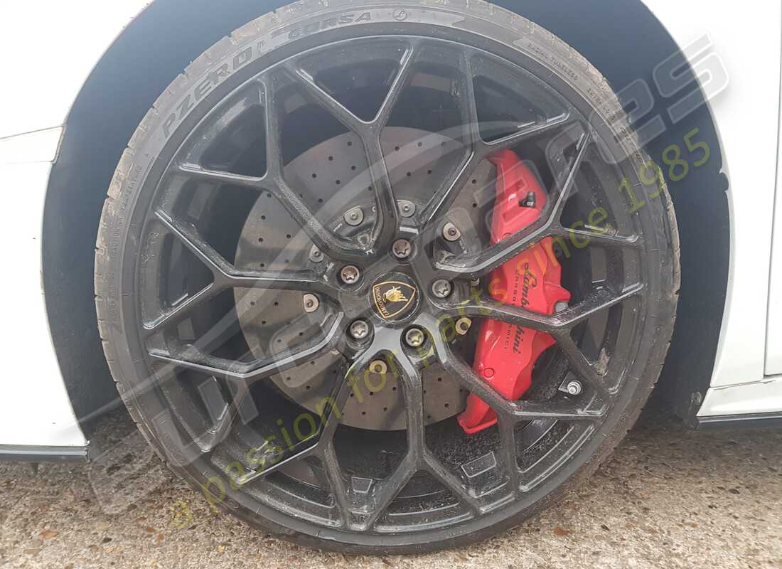 lamborghini evo coupe (2020) con 5,415 miles, preparándose para desmantelar #17