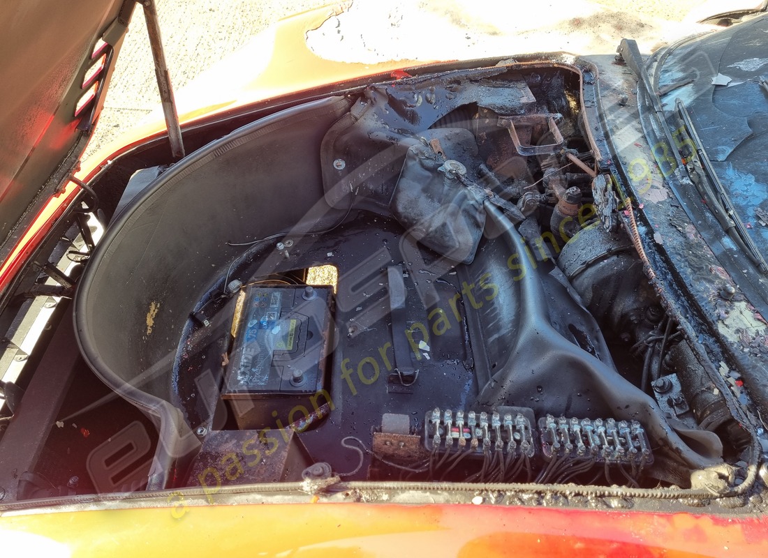 ferrari 246 dino (1975) con 58,145 miles, preparándose para desmantelar #23
